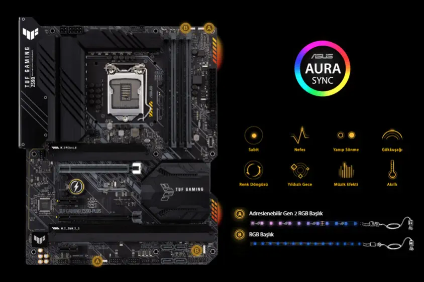 Asus TUF Gaming Z590-Plus Gaming Anakart