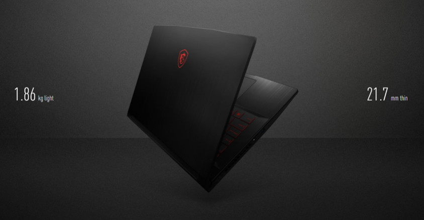 MSI GF63 Thin 11UC-616XTR 15.6″ Full HD Gaming Notebook