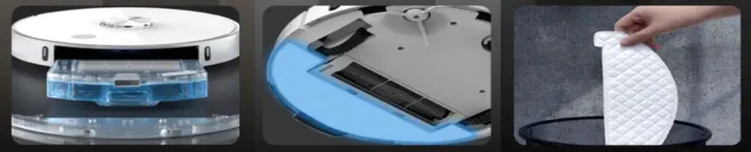 Imilab V1 Akıllı Çöp İstasyonlu Robot Vacuum Mop Süpürge