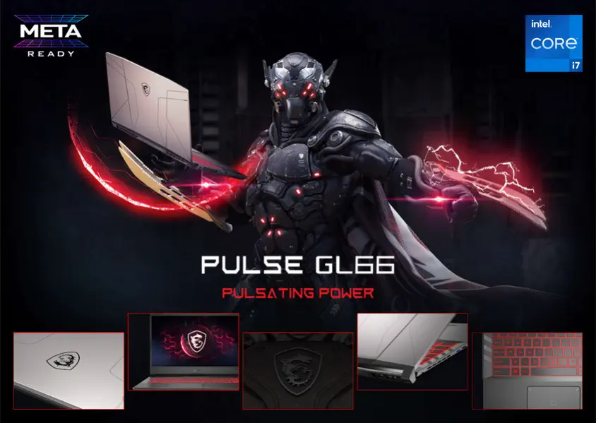 MSI Pulse GL66 12UEK-253TR 15.6″ Full HD Gaming Notebook