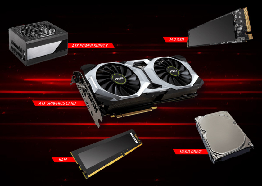 MSI MAG Codex X5 10SC-830EU Gaming Masaüstü Bilgisayar