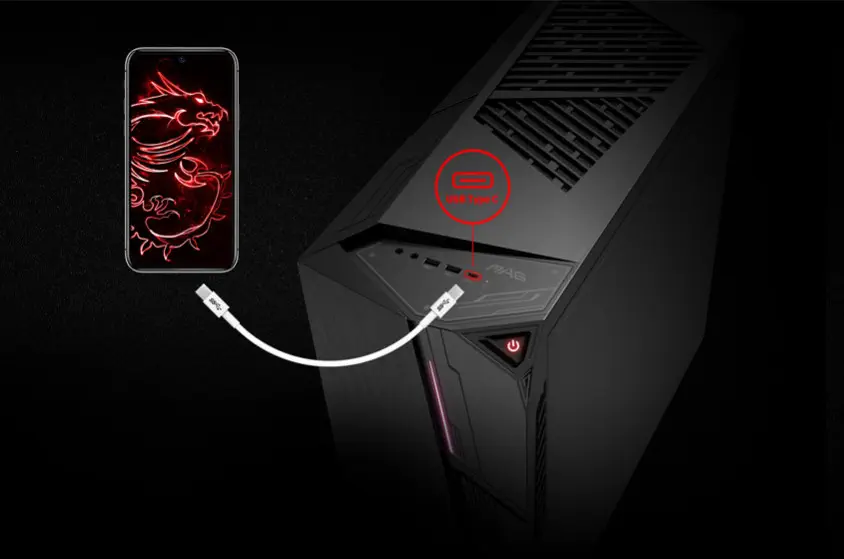 MSI MAG Codex X5 10SC-830EU Gaming Masaüstü Bilgisayar