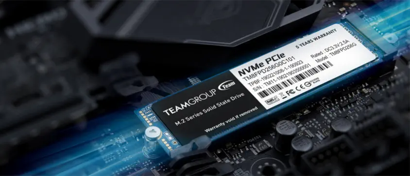 Team MP33 Pro 512GB 3500/3000MB/s NVMe PCIe Gen3x4 M.2 SSD Disk