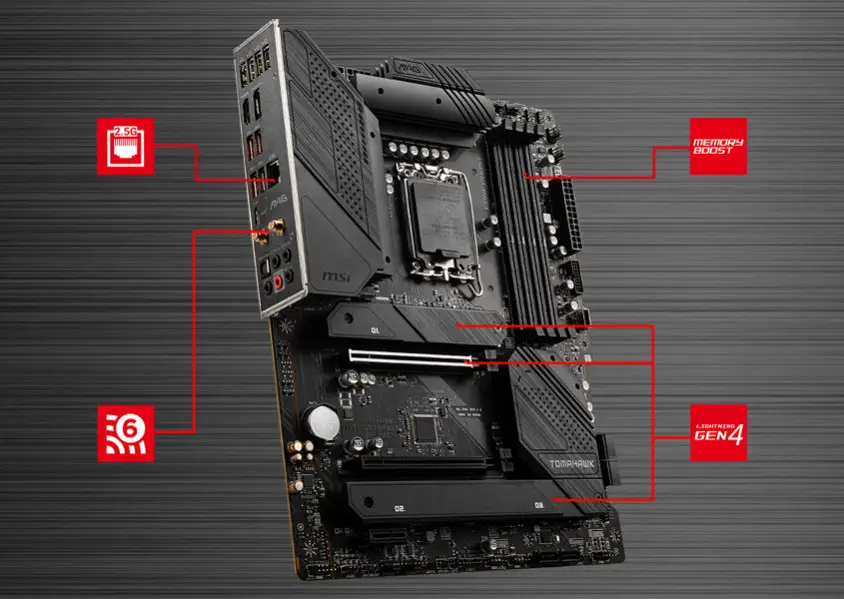 MSI MAG B660 TOMAHAWK WIFI DDR4 Gaming Anakart