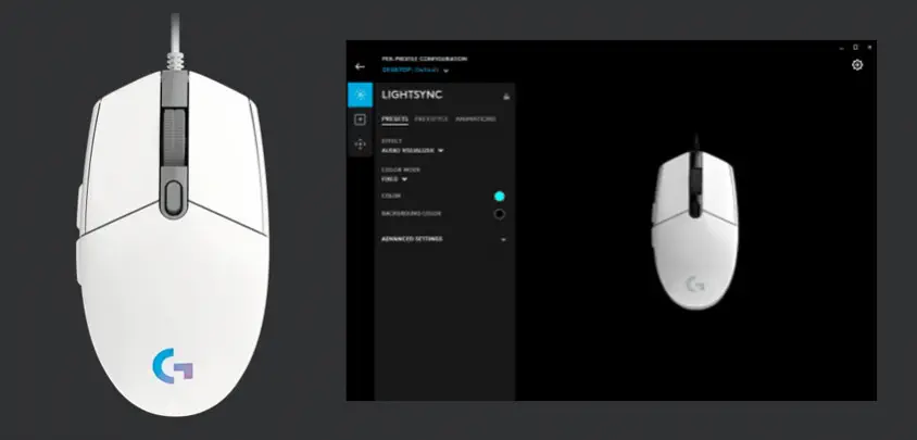 Logitech G102 LightSync White 910-005824 Kablolu Gaming Mouse