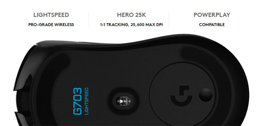 Logitech G703 LightSpeed 910-005641 Kablosuz Gaming Mouse
