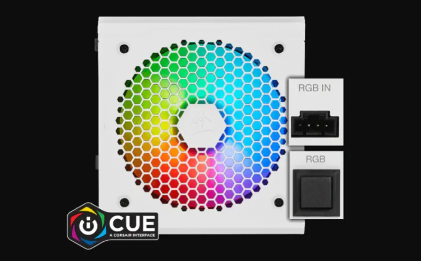 Corsair CX550F RGB White CP-9020225-EU 550W Full Modüler Power Supply