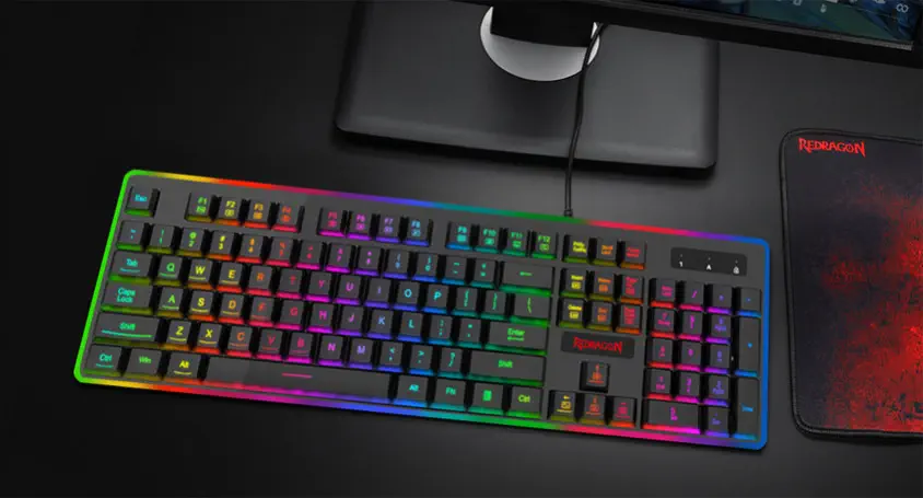 Redragon K509 Dyaus RGB Kablolu Gaming Klavye