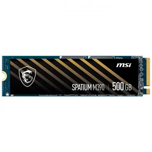 MSI Spatium M390 500GB PCIe NVMe M.2 SSD Disk