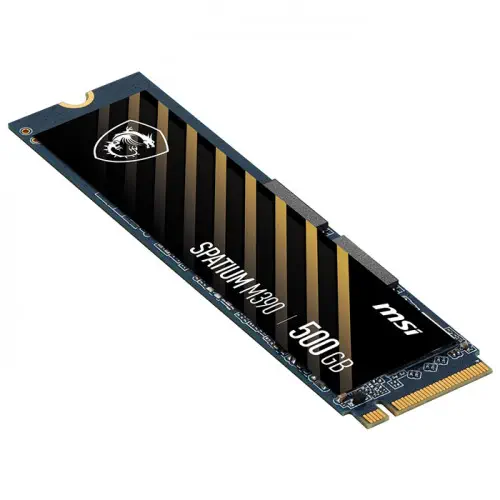 MSI Spatium M390 500GB PCIe NVMe M.2 SSD Disk