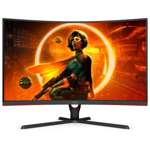 AOC C32G3AE/BK 31.5″ VA Full HD Curved Gaming Monitör