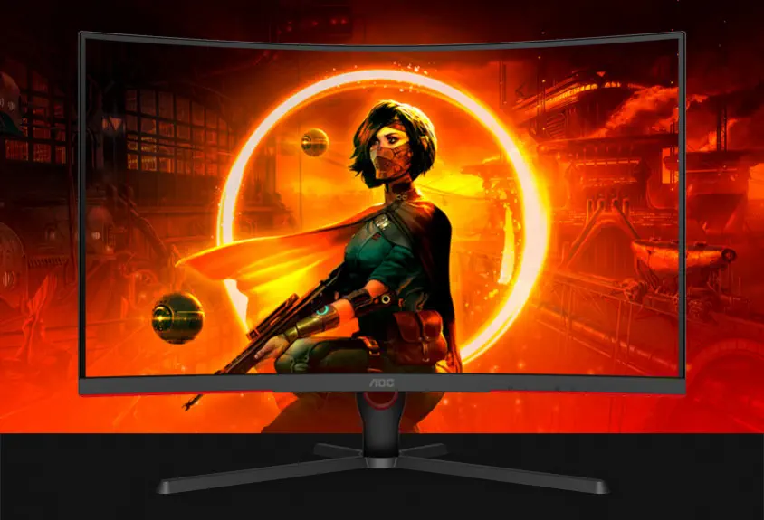 AOC C32G3AE/BK 31.5″ VA Full HD Curved Gaming Monitör