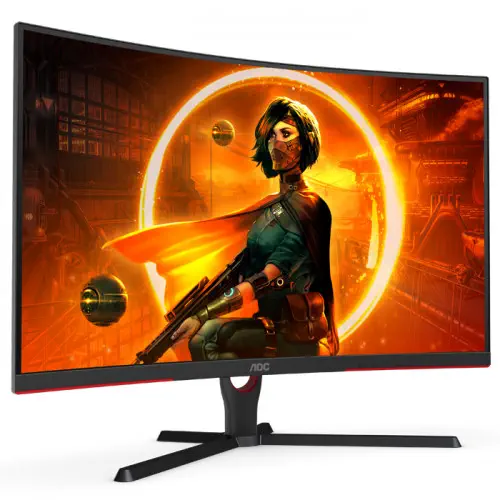 AOC C32G3AE/BK 31.5″ VA Full HD Curved Gaming Monitör