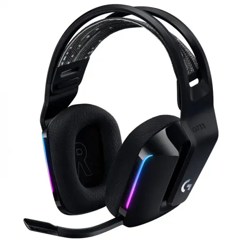 Logitech G733 Black 981-000864 Kablosuz Gaming Kulaklık