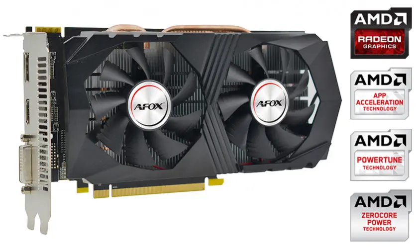 Afox Radeon R9 370 AFR9370-4096D5H4 4GB GDDR5 Gaming Ekran Kartı