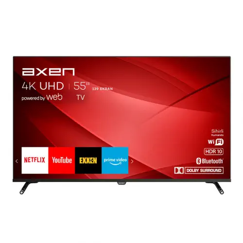 Axen AX55FIL243 55″ 139 Ekran LED TV
