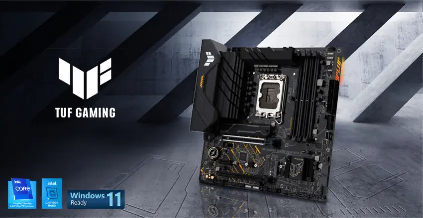 ASUS TUF Gaming B660M-Plus WIFI D4 Gaming Anakart