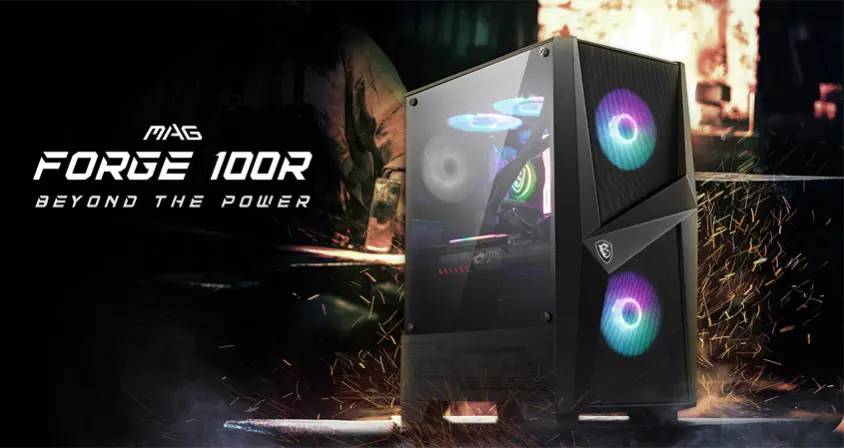 MSI MAG Forge 100R B65 650W 80+ ATX Mid-Tower Gaming Kasa