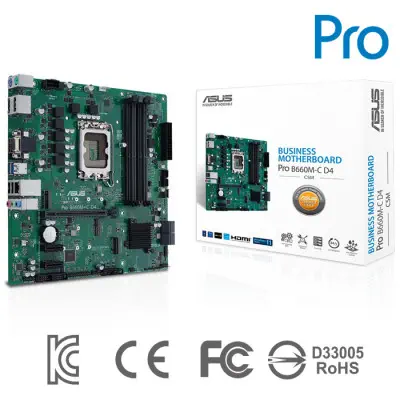 Asus Pro B660M-C D4-CSM Anakart