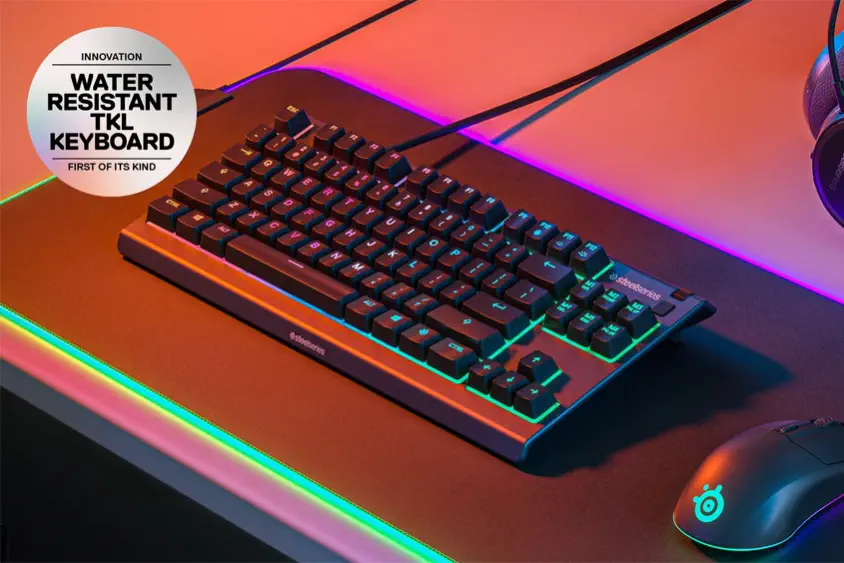 SteelSeries Apex 3 TKL Membrane Kablolu Gaming Klavye