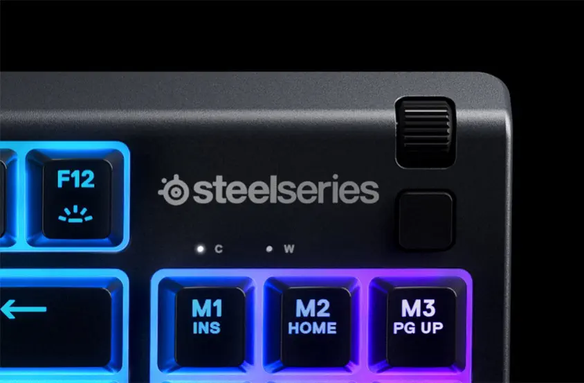 SteelSeries Apex 3 TKL Membrane Kablolu Gaming Klavye