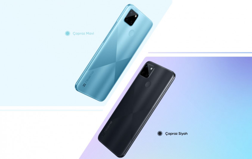 Realme C21Y 64GB 4GB RAM Mavi Cep Telefonu