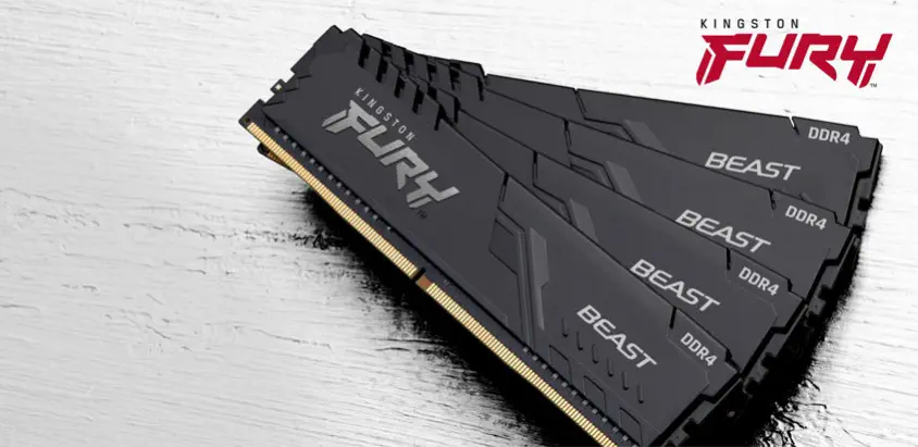 Kingston Fury Beast KF426C16BB/4 4GB DDR4 2666MHz Gaming Ram
