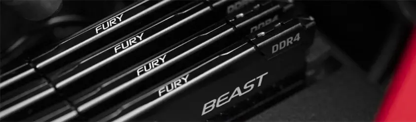 Kingston Fury Beast KF426C16BB/4 4GB DDR4 2666MHz Gaming Ram