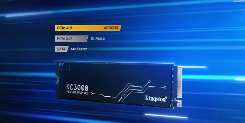 Kingston KC3000 SKC3000S/1024G 1TB PCIe NVMe M.2 SSD Disk