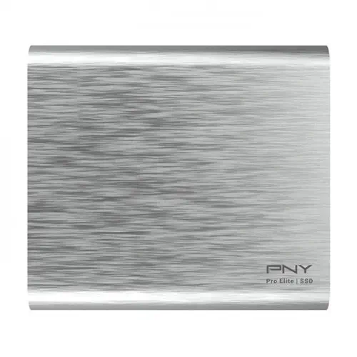 PNY Pro Elite Gümüş 250GB USB 3.1 Gen2 Type-C Taşınabilir SSD Disk