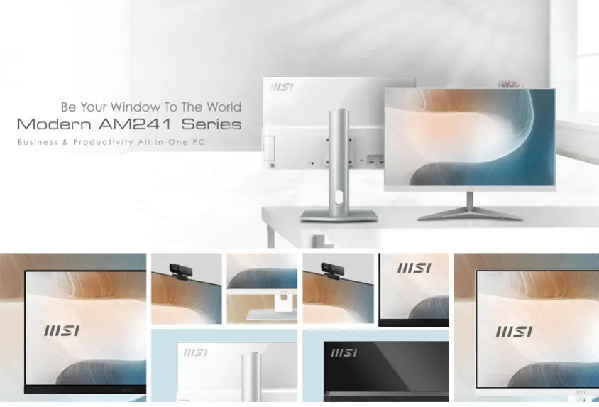 MSI Modern AM241 11M-067XTR 23.8” Full HD All In One PC