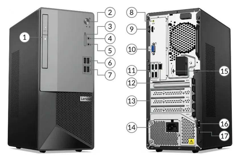 Lenovo V55t Gen 2 11RR000UTX Masaüstü Bilgisayar