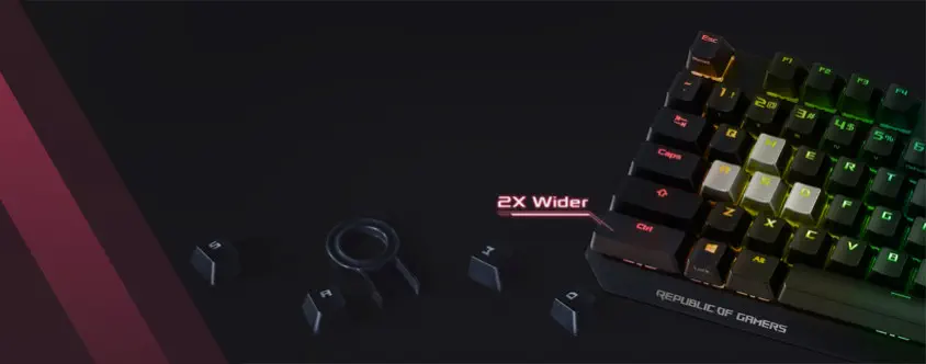 Asus ROG Strix Scope NX Deluxe Mekanik Kablolu Gaming Klavye