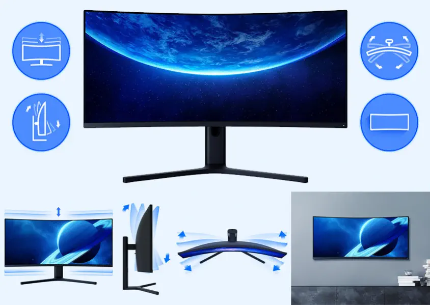 Xiaomi Mi BHR5126CN 34″ VA WQHD Curved Gaming Monitör