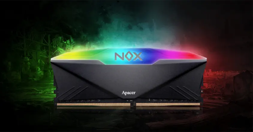 Apacer Nox RGB AH4U08G32C28YNBAA-1 8GB DDR4 3200MHz Gaming Ram