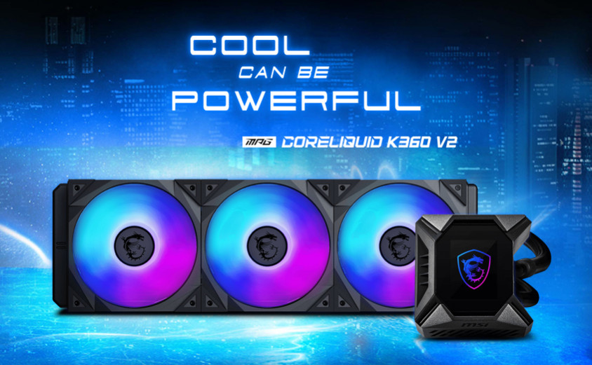 MSI MPG CoreLiquid K360 V2 İşlemci Sıvı Soğutucu