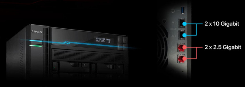 Asustor AS6508T Nas Depolama Ünitesi