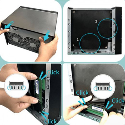 Asustor AS6508T Nas Depolama Ünitesi