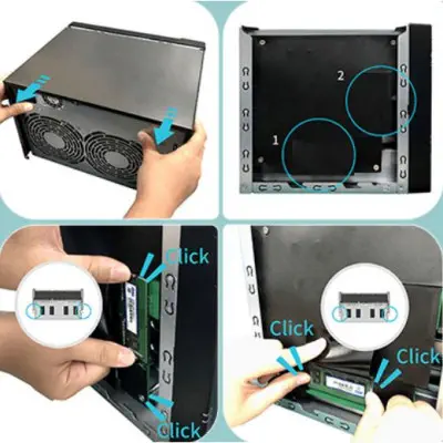 Asustor AS6508T Nas Depolama Ünitesi