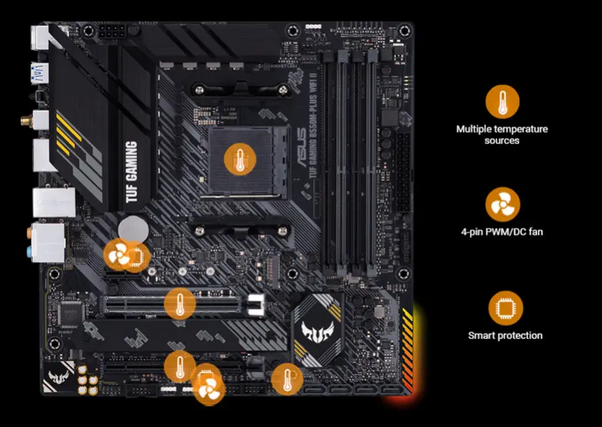 ASUS TUF Gaming B550M-Plus WIFI II Gaming Anakart