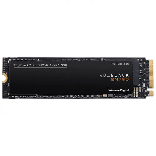 WD Black SN750 WDS100T3X0C 1TB PCIe NVMe M.2 SSD Disk