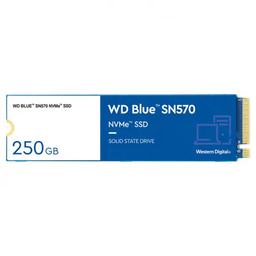 WD Blue SN570 WDS250G3B0C 250GB PCIe NVMe M.2 SSD Disk