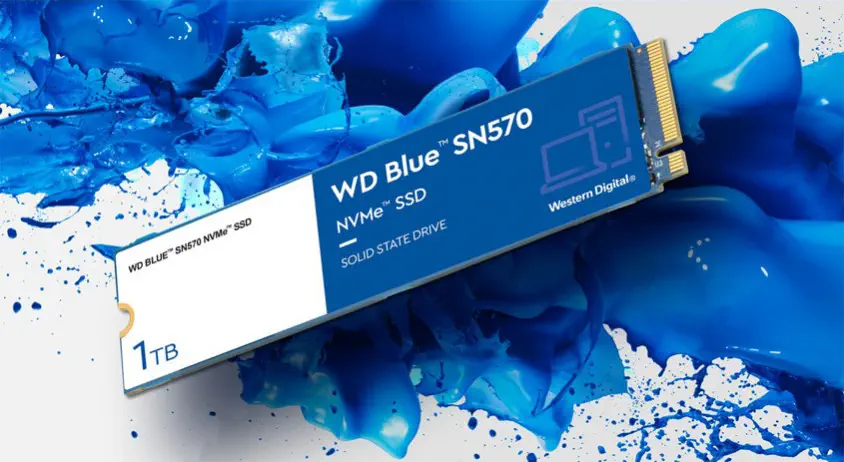 WD Blue SN570 WDS250G3B0C 250GB PCIe NVMe M.2 SSD Disk