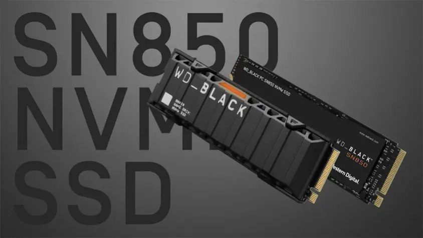 WD Black SN850 WDS500G1X0E 500GB PCIe NVMe M.2 SSD Disk