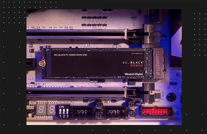 WD Black SN850 WDS100T1XHE 1TB PCIe NVMe M.2 SSD Disk