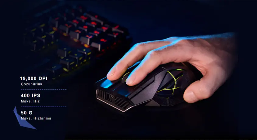 Asus ROG Spatha X Kablosuz Gaming Mouse