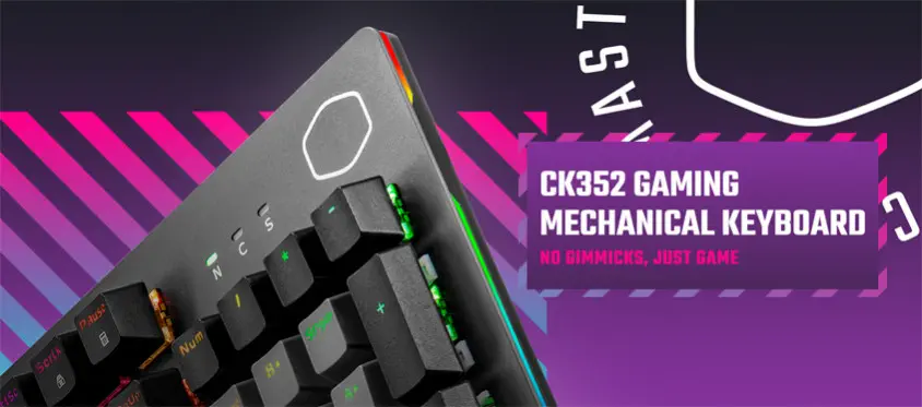 Cooler Master CK352 CK-352-GKMR1-TU Mekanik Kablolu Gaming Klavye