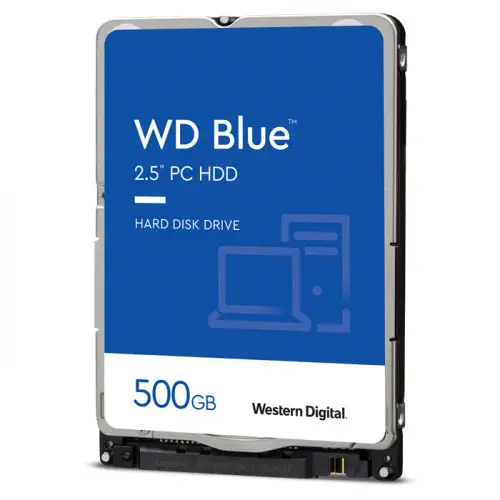 WD Blue WD5000LPZX 500GB 2.5″ SATA 3 Harddisk