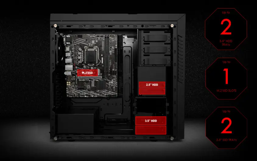 MSI MAG Codex 5 11TG-825XTR Gaming Masaüstü Bilgisayar