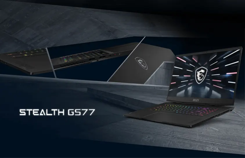 MSI Stealth GS77 12UHS-081TR 17.3″ UHD Gaming Notebook
